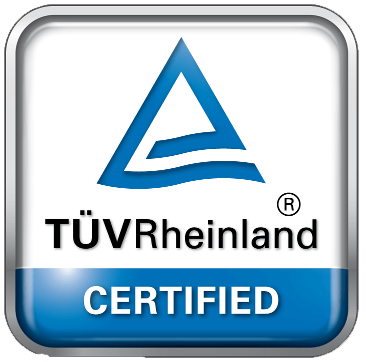 TUVRheinland Certificate